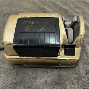 Vintage CORY Crown Jewel Knife Sharpener Model MBS2 Great Motor  And Quiet